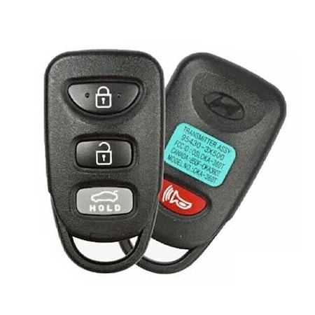 REF:  2011-2016 Hyundai Elantra / 4-Button Keyless Entry Remote / PN: 95430-3X501 / OSLOKA-360T